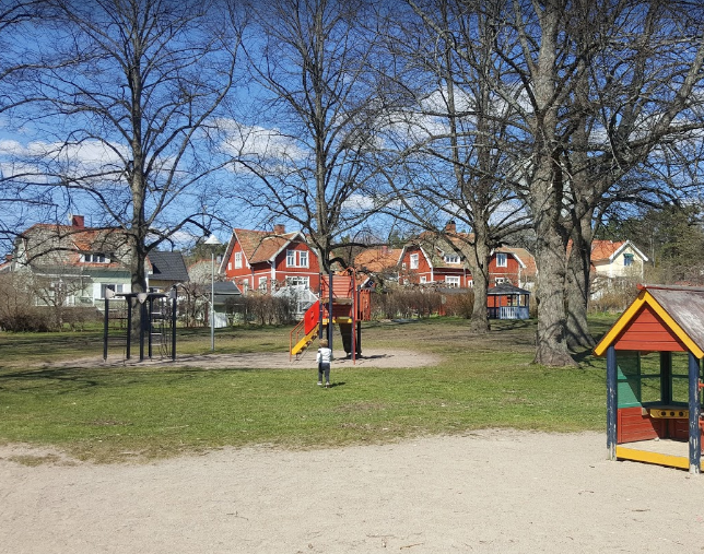 حدائق ترفيهي حدائق Margaretaparken Nyköping